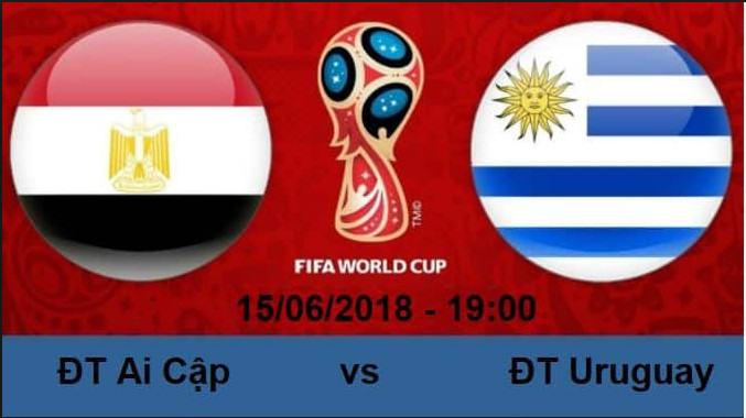 Soi kèo Uruguay-Ai Cập World Cup2018